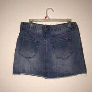 Jean skirt